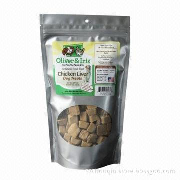 Pet food for dog stand up pouch, aluminum foil material